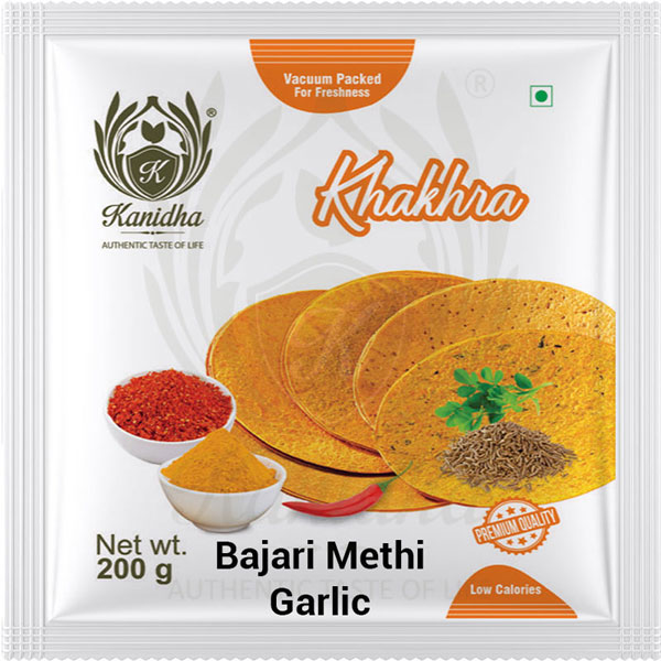 Bajari-Methi-Garlic-Khakhra