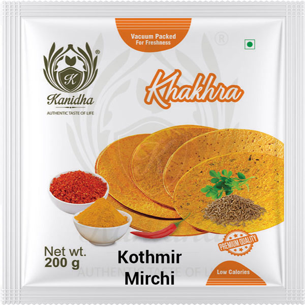 Kothmir-Mirchi-Khakhra